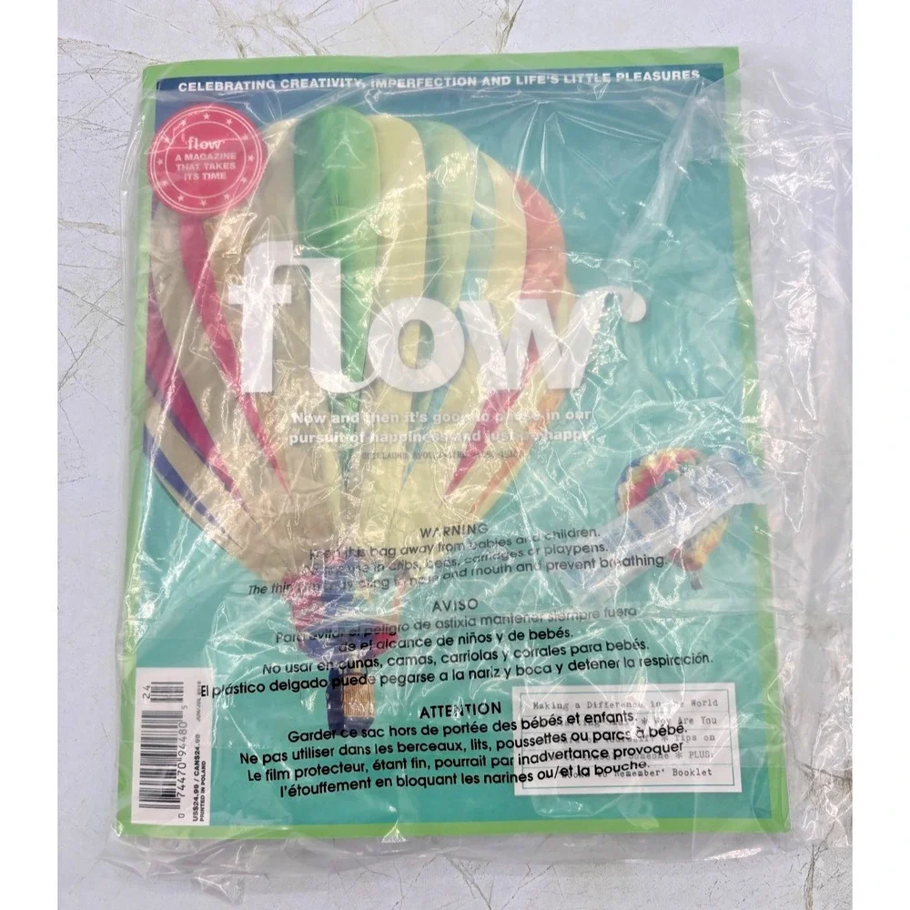 Flow Magazine Issue‎ #24 2018 Difference Self Kindness Consolation Extras NEW